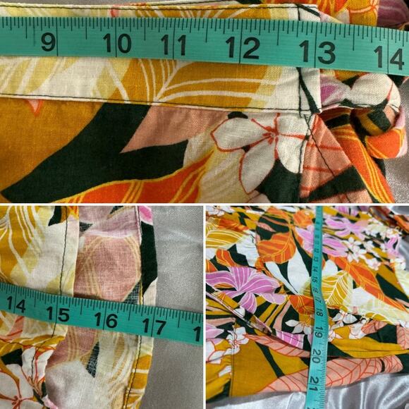 Floral Mini Wrap Skirt | Small Aerie Ruffle Mini - Picture 7 of 8